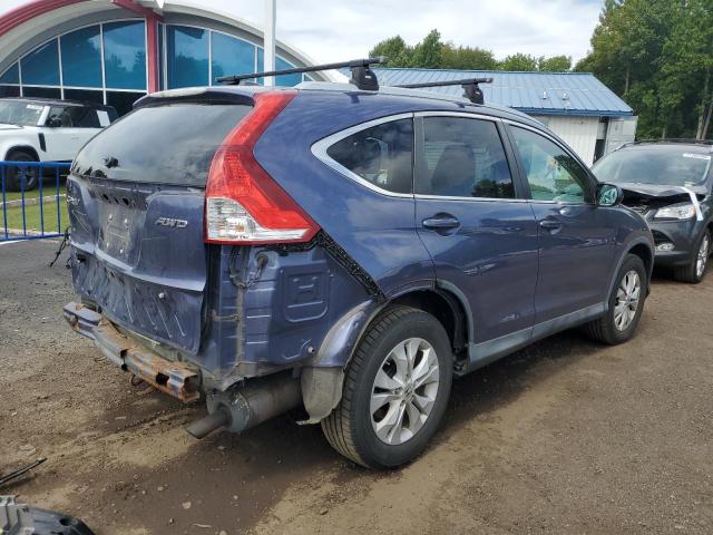 2HKRM4H74DH678084 - 2013 HONDA CR-V EXL 蓝色 照片 3
