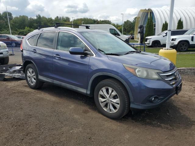 2HKRM4H74DH678084 - 2013 HONDA CR-V EXL 蓝色 照片 4
