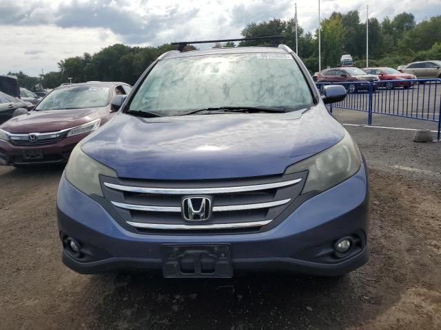 2HKRM4H74DH678084 - 2013 HONDA CR-V EXL 蓝色 照片 5