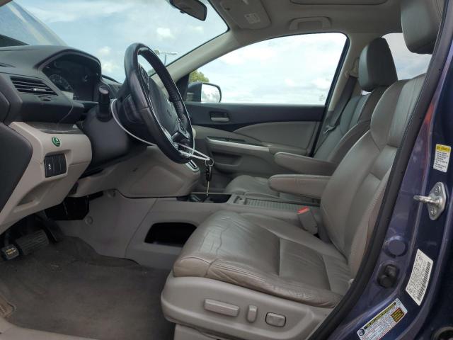 2HKRM4H74DH678084 - 2013 HONDA CR-V EXL 蓝色 照片 7