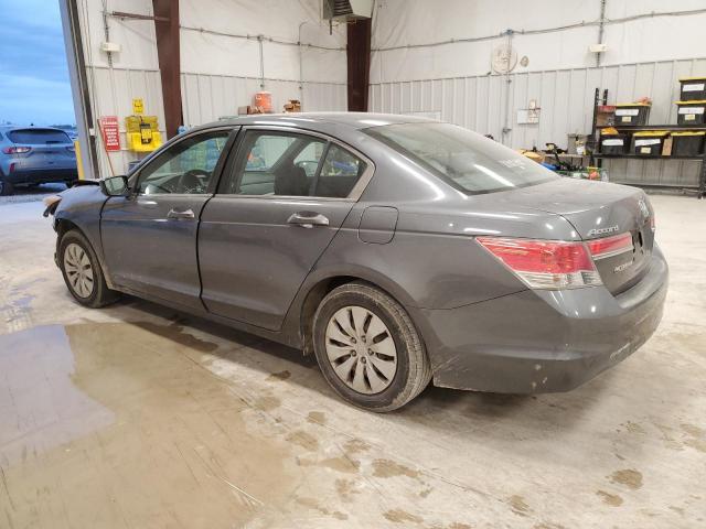 1HGCP2F36BA058795 - 2011 HONDA ACCORD LX CHARCOAL photo 2