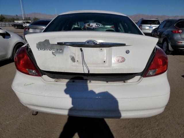 1FAFP52U82G234180 - 2002 FORD TAURUS LX WHITE photo 6