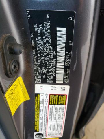 5TDKK3DC9CS199575 - 2012 TOYOTA SIENNA LE 灰色 照片 13