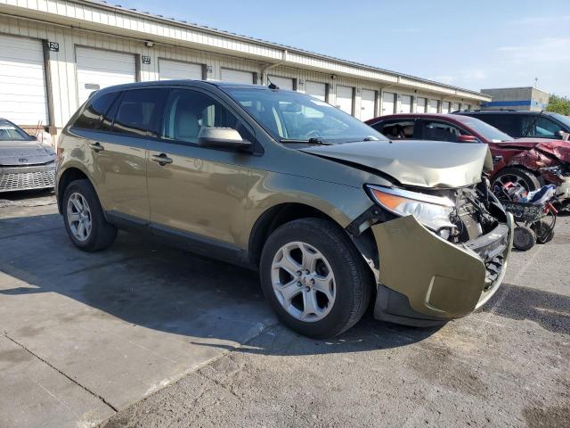 2FMDK3JC8DBA93629 - 2013 FORD EDGE SEL 绿色 照片 4