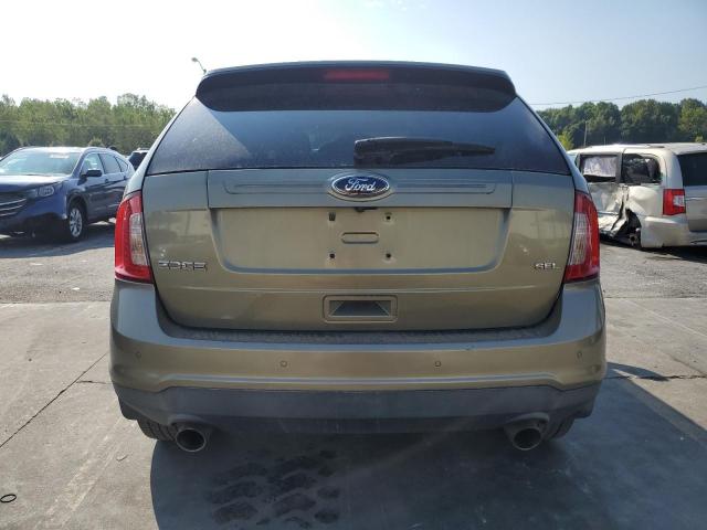 2FMDK3JC8DBA93629 - 2013 FORD EDGE SEL 绿色 照片 6