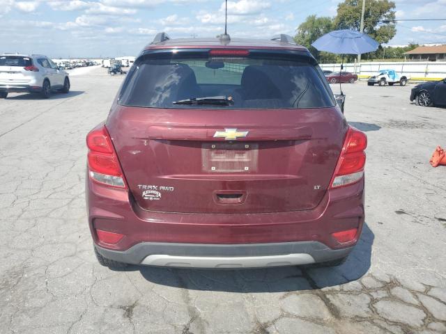 3GNCJPSB5HL169163 - 2017 CHEVROLET TRAX 1LT MAROON photo 6