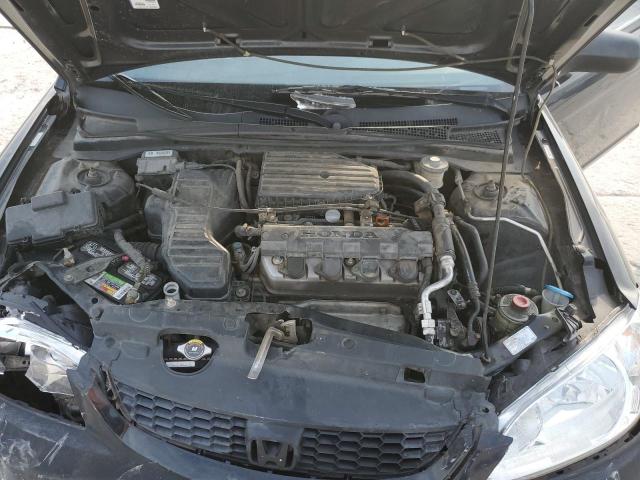 1HGEM22505L000487 - 2005 HONDA CIVIC LX 黑色 照片 11