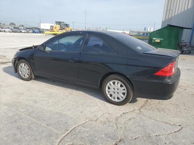 1HGEM22505L000487 - 2005 HONDA CIVIC LX 黑色 照片 2