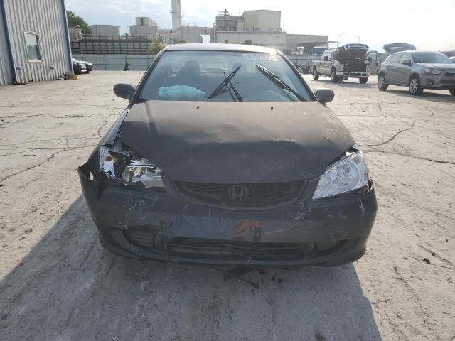 1HGEM22505L000487 - 2005 HONDA CIVIC LX 黑色 照片 5