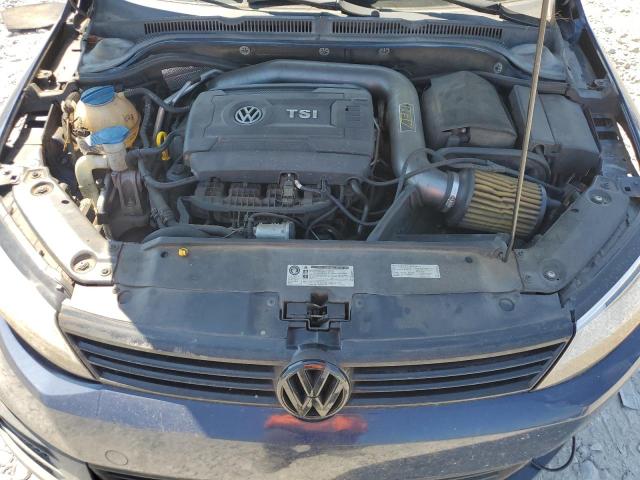 3VWD17AJ4EM262815 - 2014 VOLKSWAGEN JETTA SE Синій фото 11