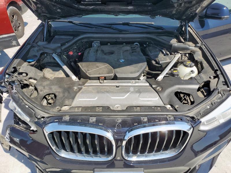 5UXTR9C56JLC75095 - 2018 BMW X3 XDRIVE30I BLACK photo 12
