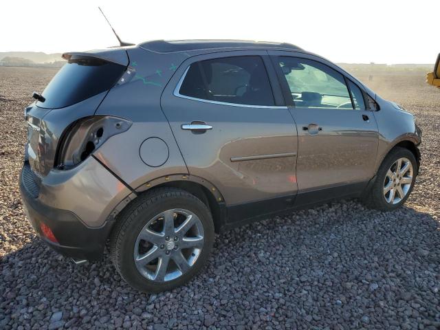 KL4CJDSB0EB632583 - 2014 BUICK ENCORE PREMIUM BROWN photo 3