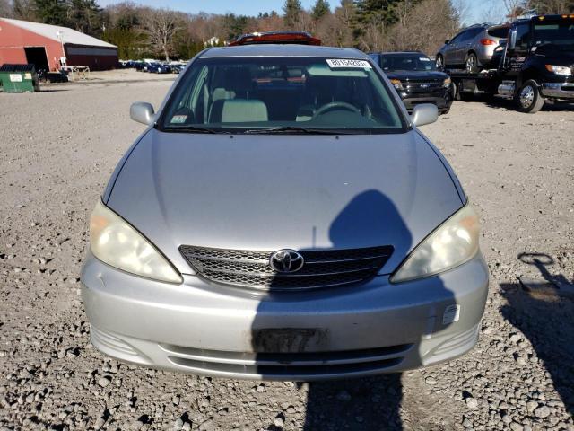 4T1BF32K44U577714 - 2004 TOYOTA CAMRY LE SILVER photo 5