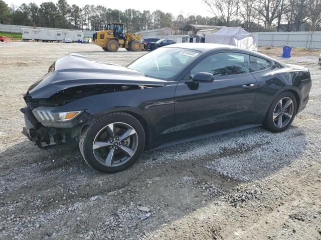 1FA6P8AM6G5270939 - 2016 FORD MUSTANG BLACK photo 1