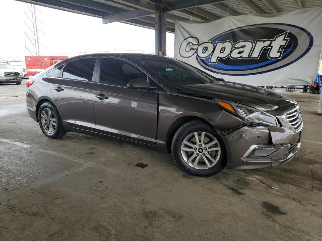 5NPE24AF2FH206586 - 2015 HYUNDAI SONATA SE GRAY photo 4