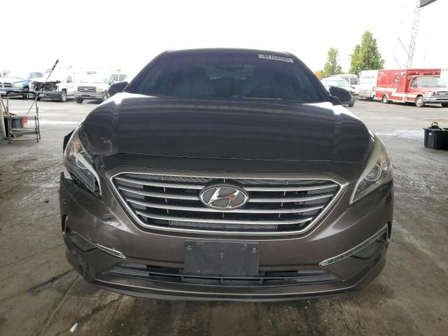 5NPE24AF2FH206586 - 2015 HYUNDAI SONATA SE GRAY photo 5