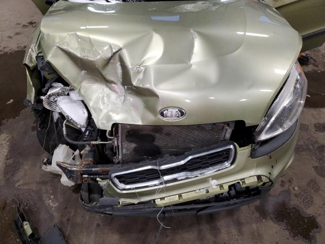 KNDJT2A59C7386415 - 2012 KIA SOUL GREEN photo 11