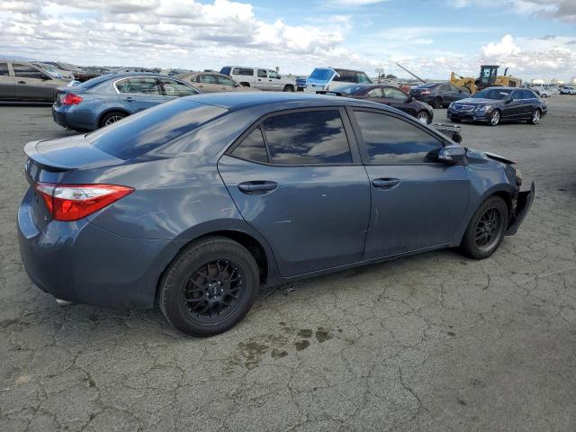 5YFBURHE5FP315523 - 2015 TOYOTA COROLLA L GRAY photo 3