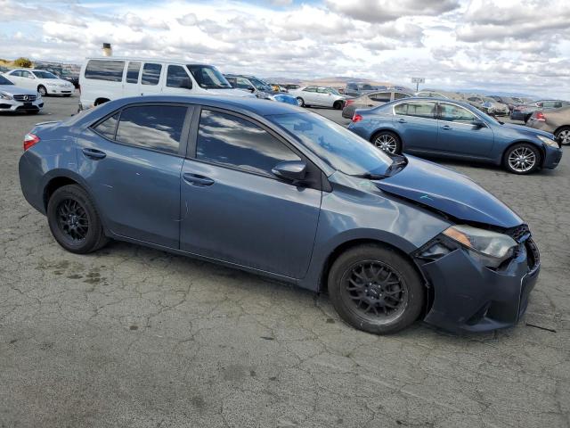 5YFBURHE5FP315523 - 2015 TOYOTA COROLLA L GRAY photo 4