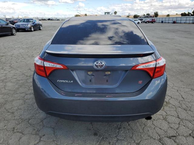 5YFBURHE5FP315523 - 2015 TOYOTA COROLLA L GRAY photo 6