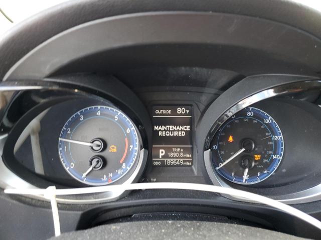 5YFBURHE5FP315523 - 2015 TOYOTA COROLLA L GRAY photo 9