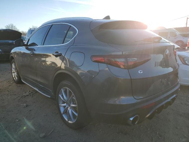 ZASFAKBNXJ7B69468 - 2018 ALFA ROMEO STELVIO TI CHARCOAL photo 2