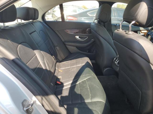 55SWF4KB1HU209497 - 2017 MERCEDES-BENZ C 300 4MATIC SILVER photo 10