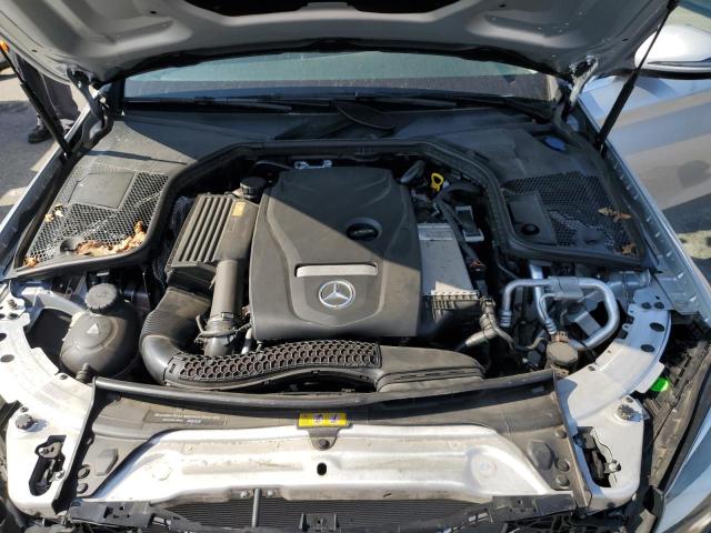 55SWF4KB1HU209497 - 2017 MERCEDES-BENZ C 300 4MATIC SILVER photo 11