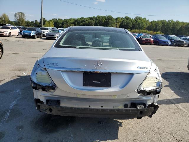 55SWF4KB1HU209497 - 2017 MERCEDES-BENZ C 300 4MATIC SILVER photo 6