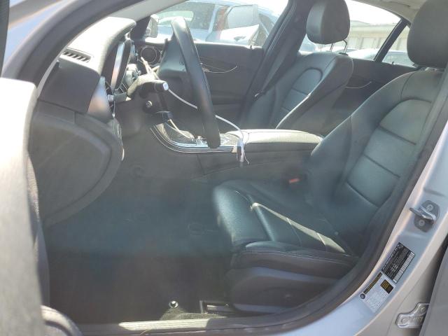 55SWF4KB1HU209497 - 2017 MERCEDES-BENZ C 300 4MATIC SILVER photo 7