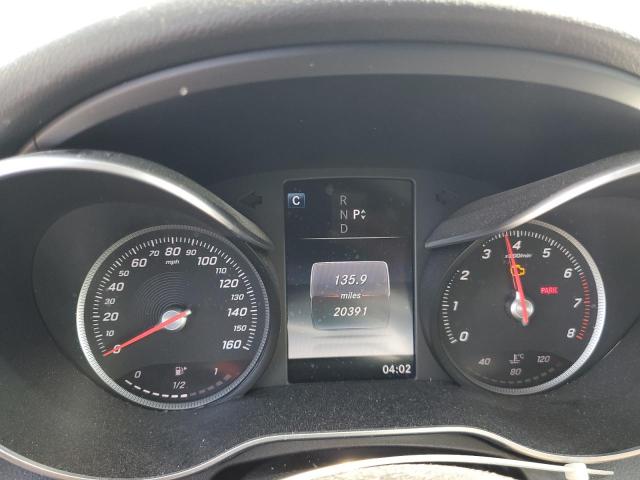 55SWF4KB1HU209497 - 2017 MERCEDES-BENZ C 300 4MATIC SILVER photo 9