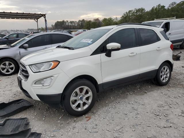 MAJ3S2GEXKC262409 - 2019 FORD ECOSPORT SE WHITE photo 1