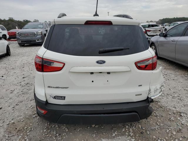 MAJ3S2GEXKC262409 - 2019 FORD ECOSPORT SE WHITE photo 6