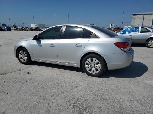 1G1PC5SH0C7265642 - 2012 CHEVROLET CRUZE LS SILVER photo 2