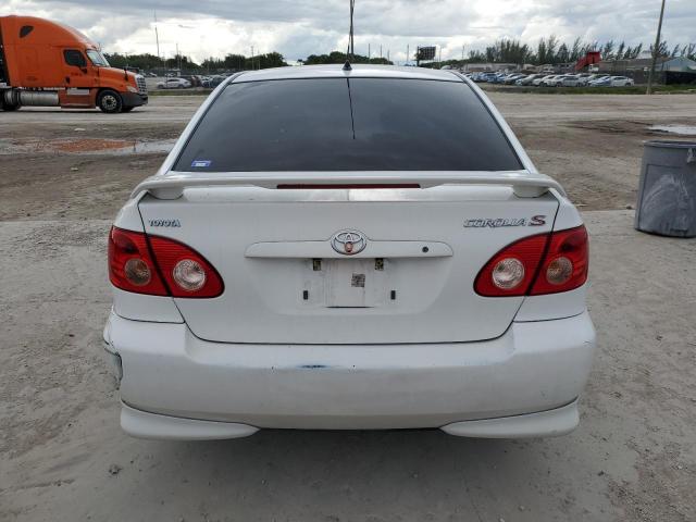 1NXBR32E86Z623534 - 2006 TOYOTA COROLLA CE WHITE photo 6