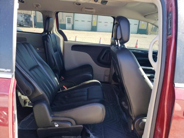 2C4RC1BGXDR715927 - 2013 CHRYSLER TOWN & COU TOURING MAROON photo 10