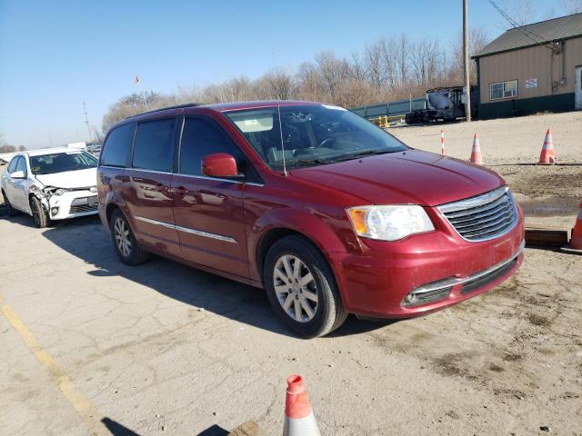 2C4RC1BGXDR715927 - 2013 CHRYSLER TOWN & COU TOURING MAROON photo 4