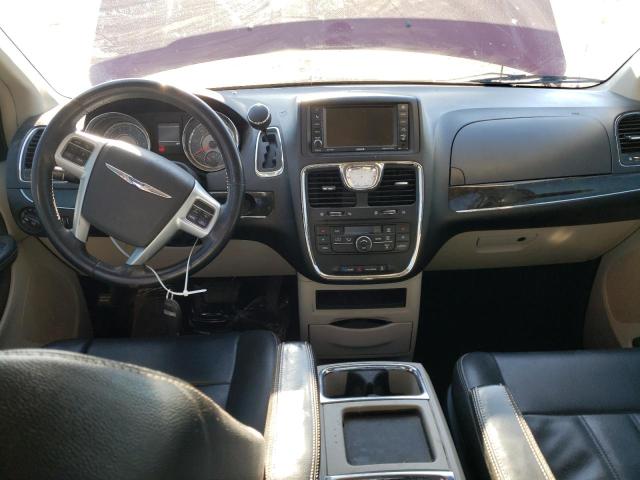 2C4RC1BGXDR715927 - 2013 CHRYSLER TOWN & COU TOURING MAROON photo 8