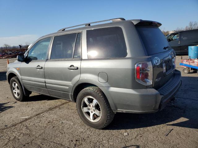 5FNYF18517B032474 - 2007 HONDA PILOT EXL GRAY photo 2