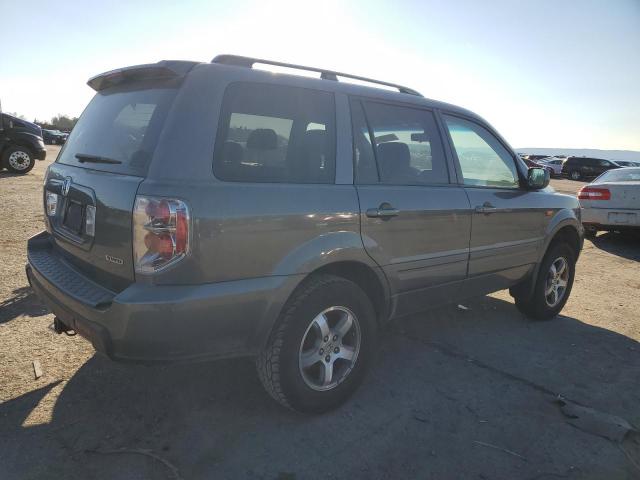 5FNYF18517B032474 - 2007 HONDA PILOT EXL GRAY photo 3