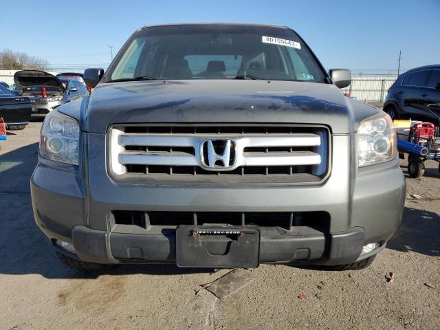 5FNYF18517B032474 - 2007 HONDA PILOT EXL GRAY photo 5