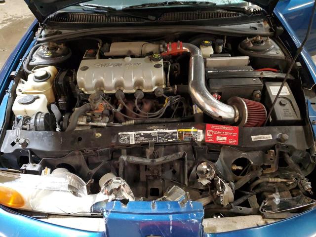 1G8ZF52892Z250948 - 2002 SATURN SL BLUE photo 11