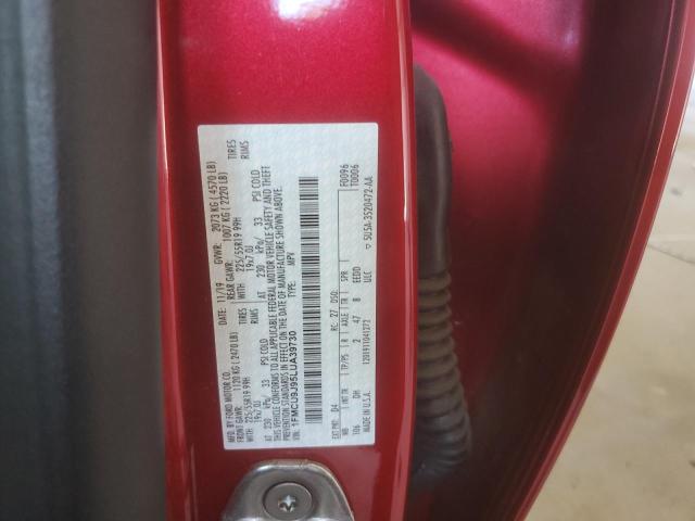 1FMCU9J95LUA39730 - 2020 FORD ESCAPE TITANIUM 红色 照片 14