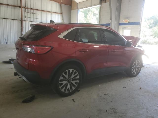 1FMCU9J95LUA39730 - 2020 FORD ESCAPE TITANIUM 红色 照片 3