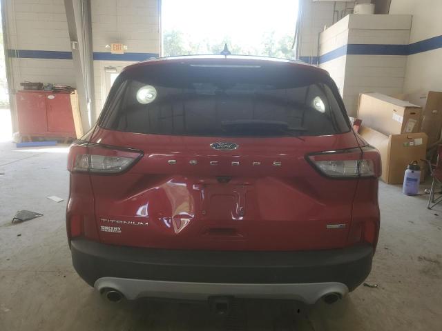 1FMCU9J95LUA39730 - 2020 FORD ESCAPE TITANIUM 红色 照片 6