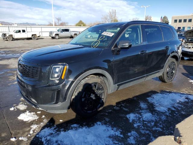 5XYP5DHC6MG104630 - 2021 KIA TELLURIDE SX BLACK photo 1