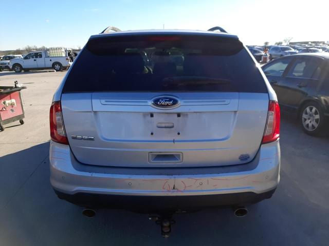 2FMDK3GC3DBE25127 - 2013 FORD EDGE SE SILVER photo 6