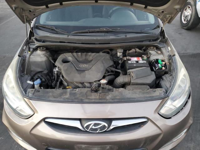 KMHCU5AEXCU034853 - 2012 HYUNDAI ACCENT GLS BROWN photo 11