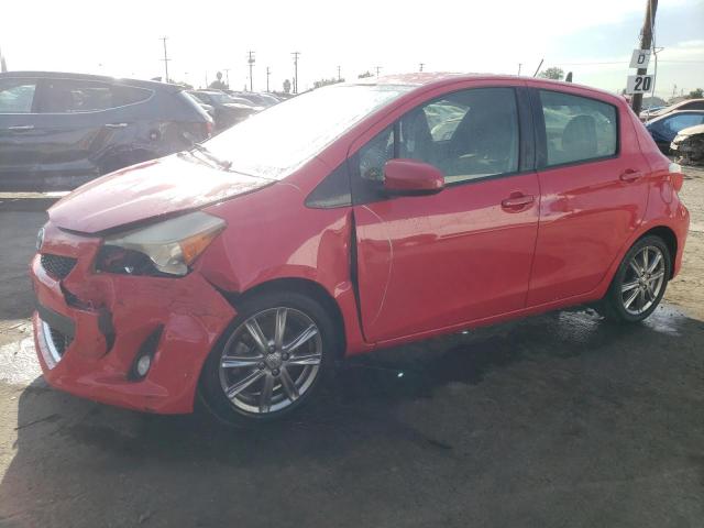 JTDKTUD37CD541832 - 2012 TOYOTA YARIS RED photo 1