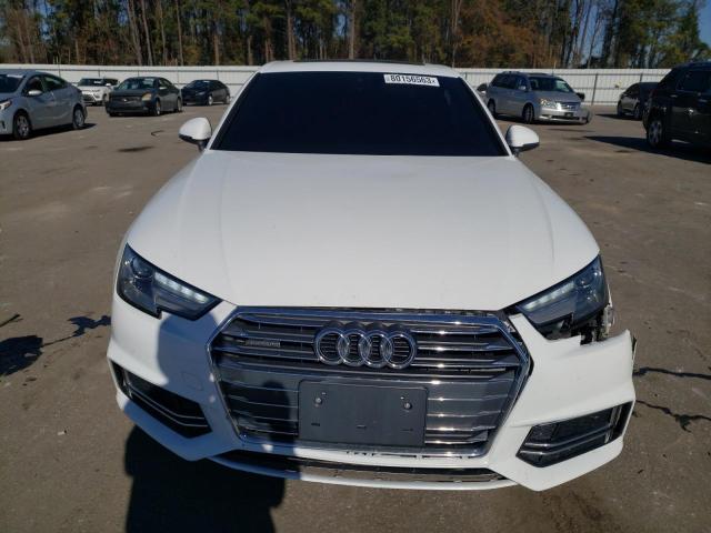 WAUDNAF41HN041879 - 2017 AUDI A4 PREMIUM WHITE photo 5